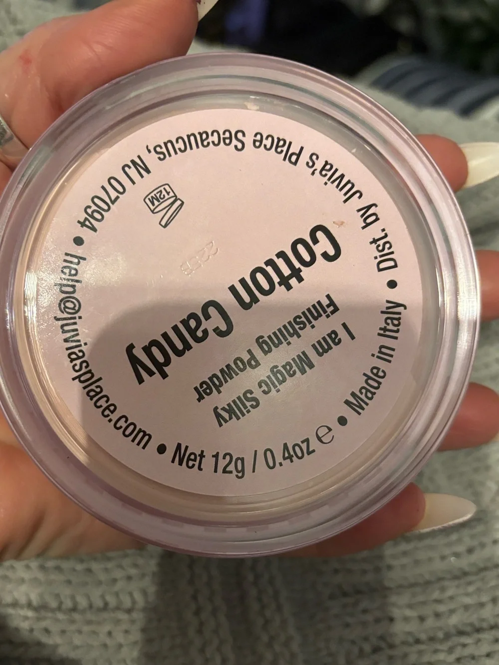 Juvia's Place I Am Magic Silky Finishing Powder ‘Cotton Candy’
